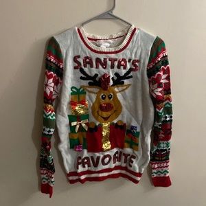 Ugly Christmas sweater- knitted sweater